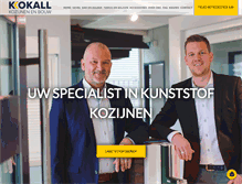 Tablet Screenshot of kokall.nl